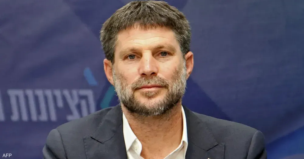 سموتريتش: نحتل غزة للبقاء فيها