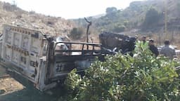 شهيد في غارة على طريق الصوانة - خربة سلم 