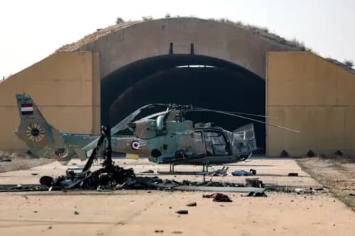 ماذا يحدث في مطار المزة بدمشق؟ إليكم التفاصيل