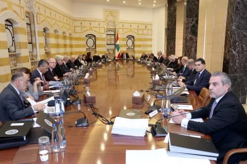 جلسة وزاريّة في بعبدا: إليكم أبرز المقرّرات