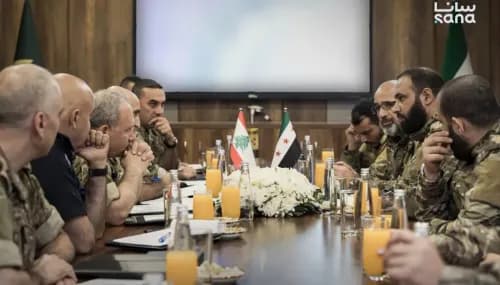 لقاء عسكري بين لبنان وسوريا… ماذا بحث الجانبان؟