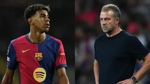 مدرب برشلونة يهاجم لاعبه يامال بعد رفعه علم فلسطين: ماذا قال؟ 