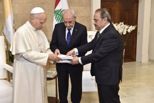 اكتشفوا ماذا أهدى الرئيس بري البابا لاوون