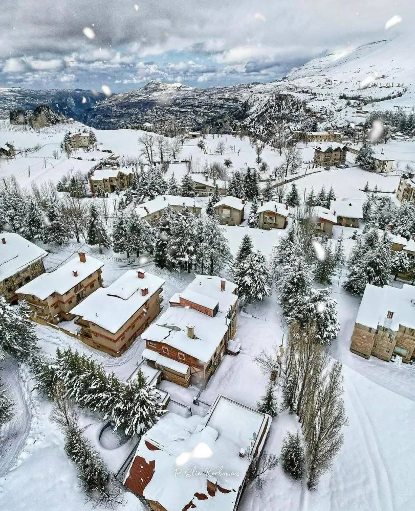 لبنان يرتدي الحلّة البيضاء...والأرصاد الجويّة تحذّر!