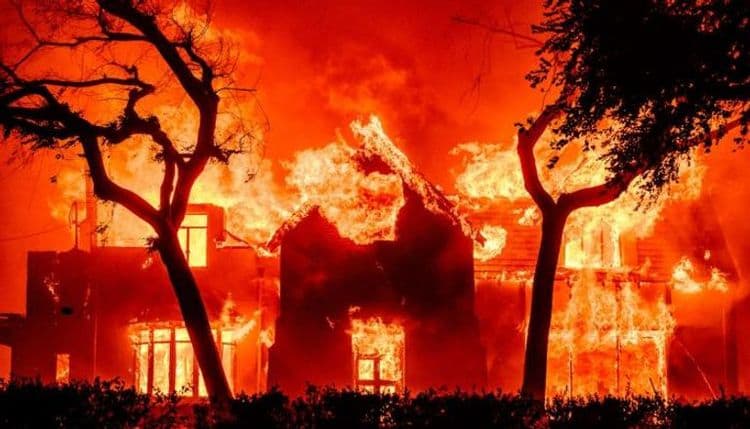 رقم مُرعب وصادم لخسائر الولايات المتّحدة من الحرائق